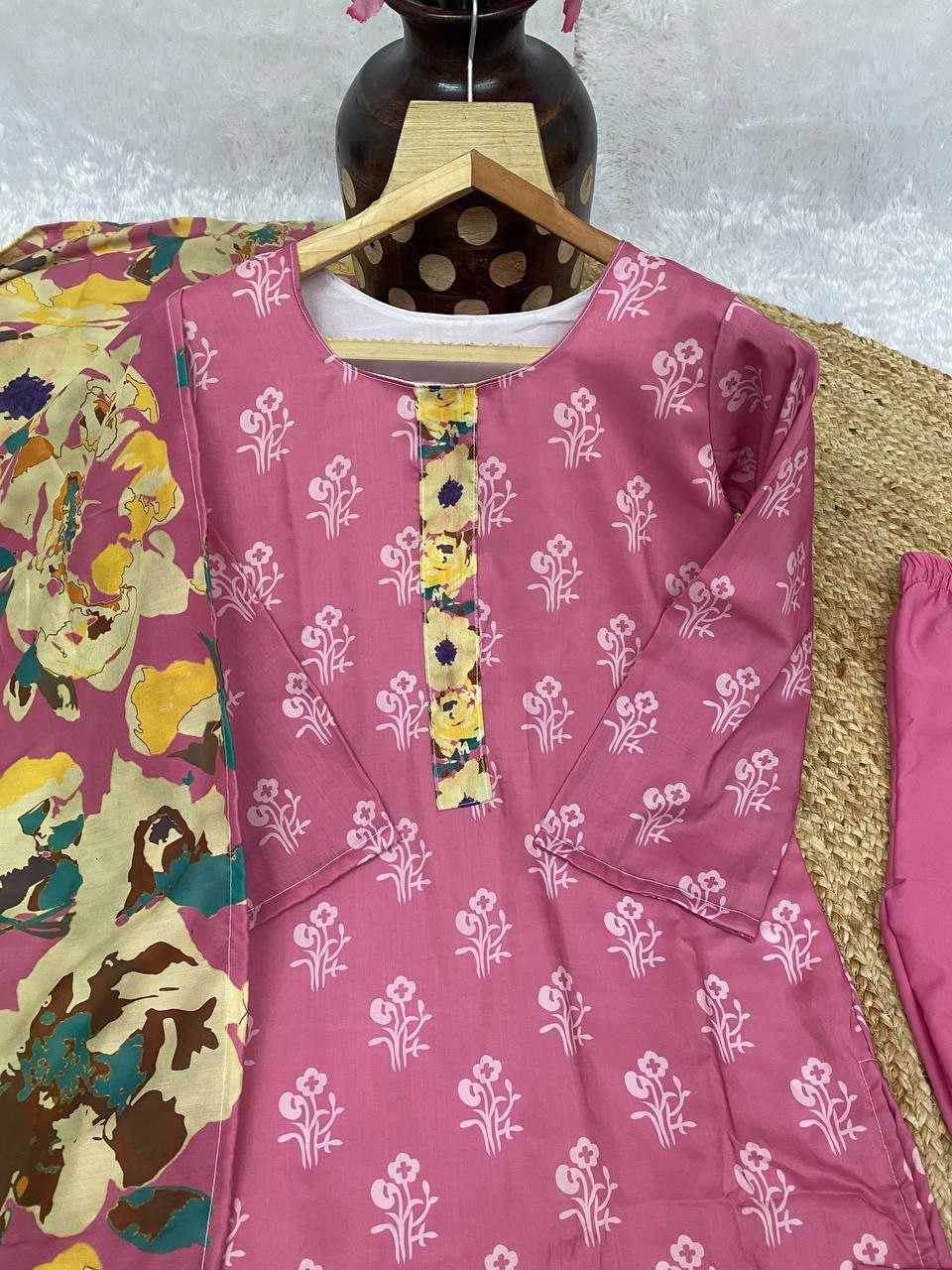 Muslin Silk Party Wear Designer Kurti - MYLUXURY LANE ENTERPRISE